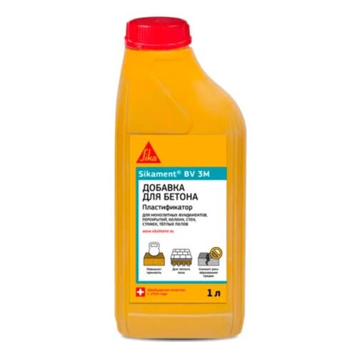 Добавка в бетон Sikament BV 3M 1 л (1)