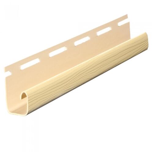 J-профиль к сайдингу FineBer шампань/лимонник 3000мм (1)