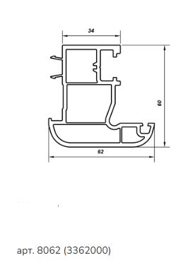 Ложный импост 62 (6,5) (1)