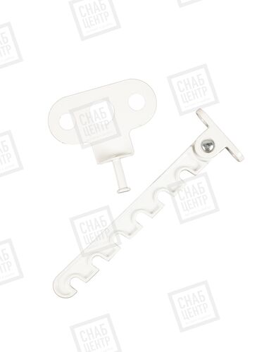 Ограничитель открывания (металл) 6-ти позиц. бел. (1)