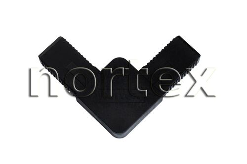 Москитный уголок (Черный  RAL 9005) 1уп-500 шт (1)