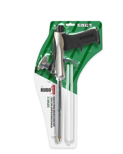 Пистолет профессиональный для монтажной пены и клея KUDO STRONG BALANCE (1)