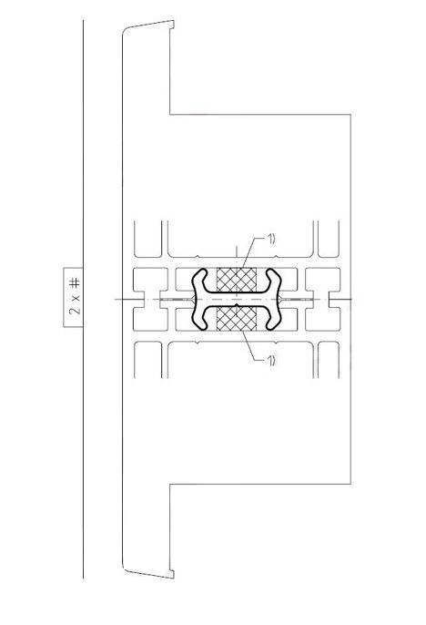 Скрытый соединитель H 159 (58 серия) (Под заказ) (1 уп - 130м)