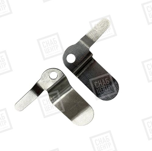 Кронштейн нерж. сталь поворотный с флажком для профиля "Крыло" (1)