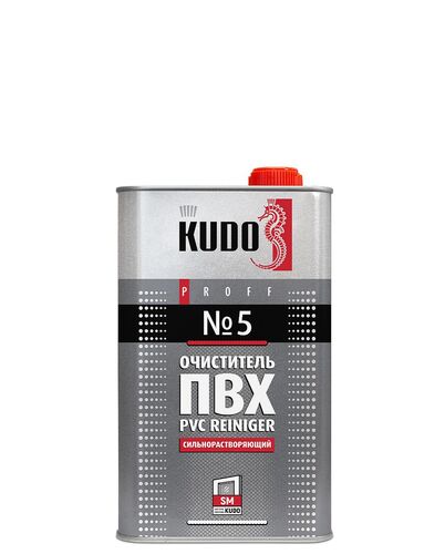 Очиститель для ПВХ №5 KUDO PROFF  сильнорастворяющий, 1000 мл (1)
