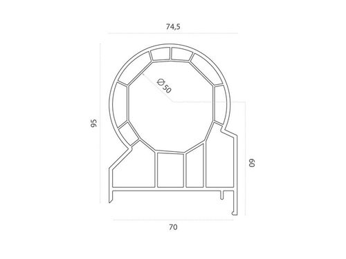АРТ. D 340 (угловой соединитель) (70 серия) (1)
