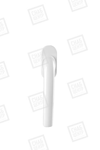 Ручка алюминиевая 8 поз."Аналог Хоппе/Макбет" белая штифт 38 мм(1кор.-100шт.) #2