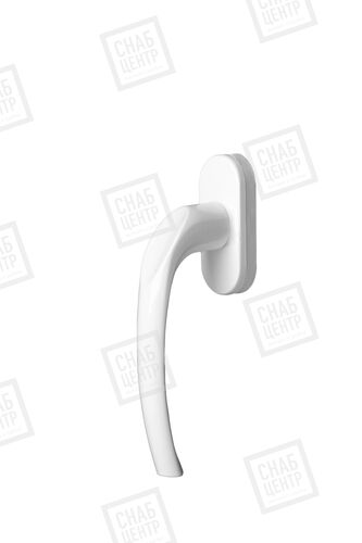 Ручка алюминиевая  8 поз."Комфорт" белая штифт 38мм (1)