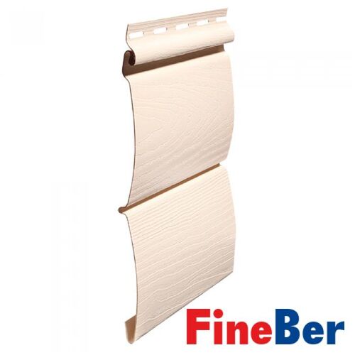 Сайдинг  FineBer ВlockHouse слоновая кость 3660 мм (1)