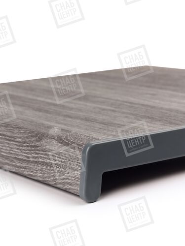 Заглушка в массе стальной дуб 600мм #1