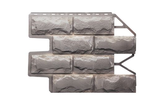 Фасадная панель FINEBER Блок, бежево-коричневый 795*595 РАСПРОДАЖА (1)