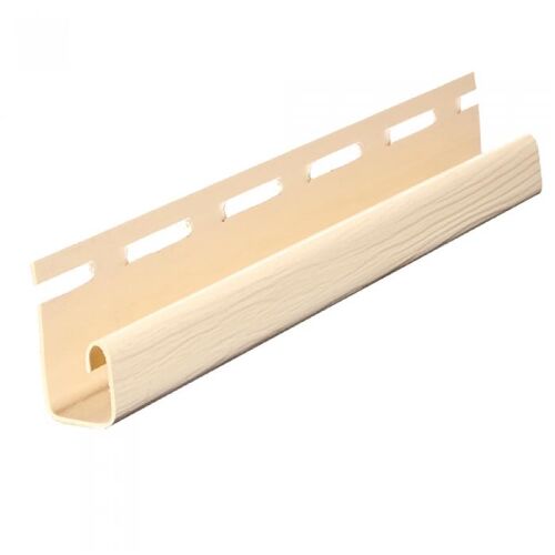 J-профиль к сайдингу FineBer слоновая кость/молочай 3000мм (1)