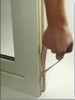 Ручка транспортировочная 400*25 стандарт с отверстием и креплением (1 уп-1000шт) #1