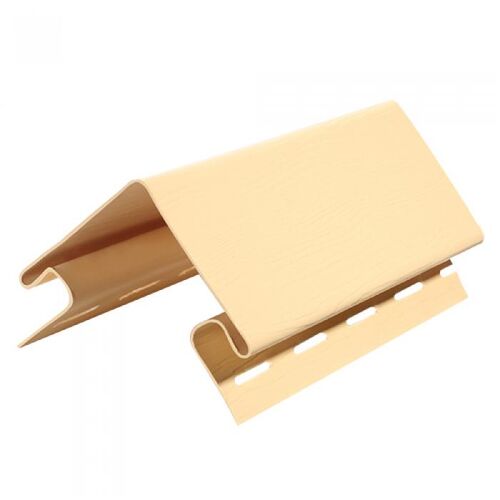 Наружный угол к сайдингу FineBer шампань/лимонник 3000 мм (1)