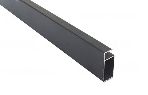 Профиль москитный (Серый)  6м антрацит RAL 7016 (1)