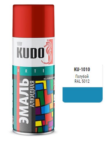 Эмаль универсальная голубая  520мл (1)