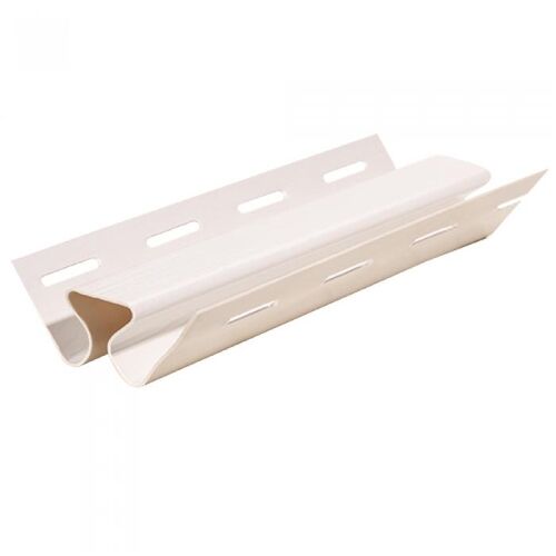 Внутренний угол к сайдингу Fineber белый/ромашка 3000 мм (1)