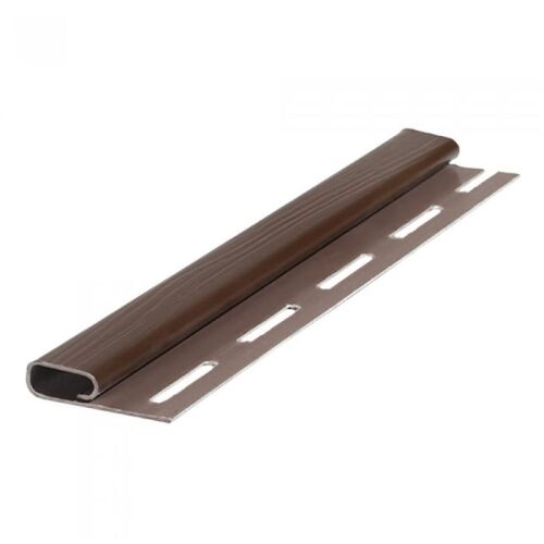 Финишная планка к сайдингу FineBer Extra Acrylic, коричневый 3660 мм (1)