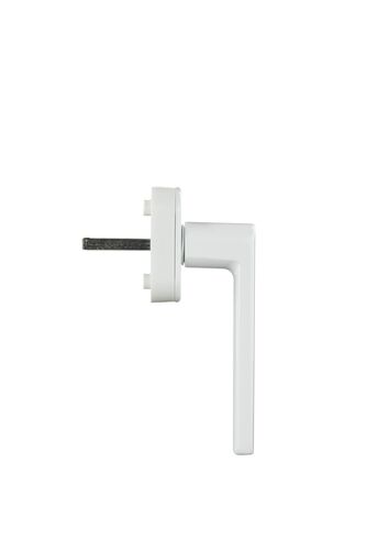 Ручка оконная REHAU алюминиевая 8 поз. MEDEA PLUS цвет Белая штифт 40мм(1кор.-60шт.) #2