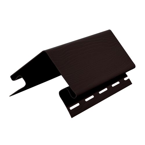 Наружный угол к сайдингу FineBer  коричневый (RAL 8017) 3000 мм. (1)