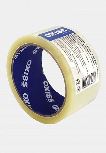 Упаковочная клейкая лента OXISS 48/50/40, прозрачная (1)