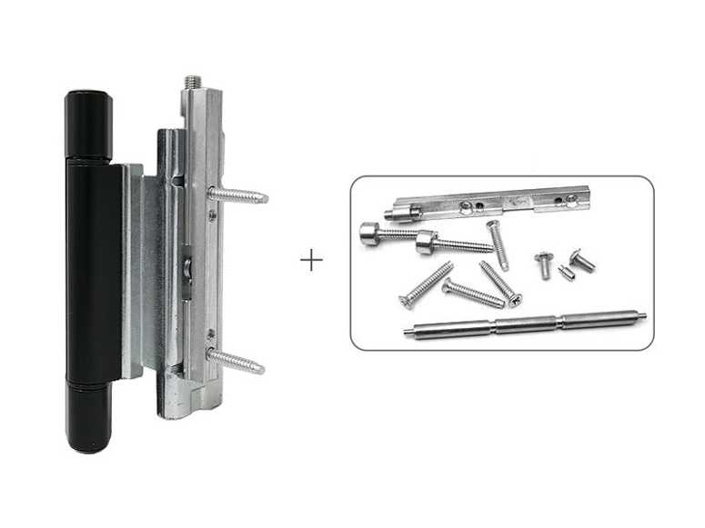 Петля Роликовая ПВХ Ронда черный #1