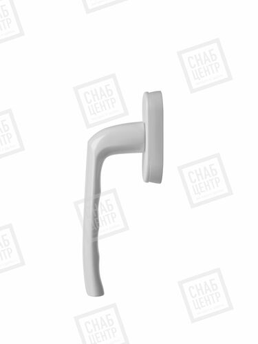 Ручка алюминиевая 8 поз. Аналог "КРОНОС/НЕВА", 37 мм, белая, 2 винта #1