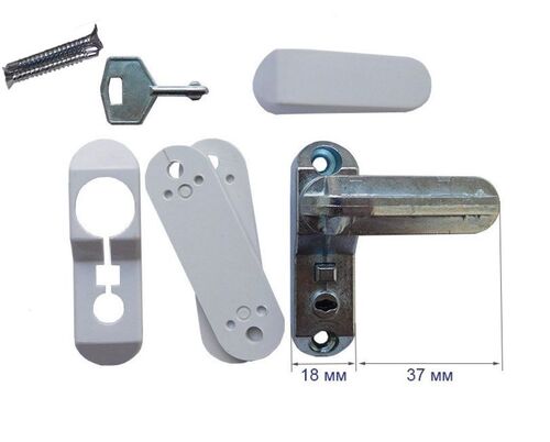 Оконный блокиратор Easy Lock (Флажок) белый (1)