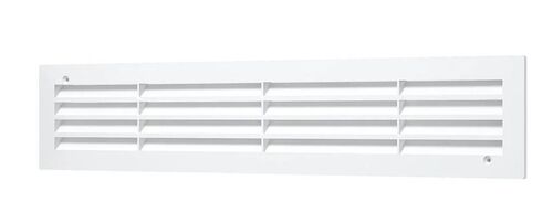 Изображение предварительного просмотра товара Решетка вентиляционная ДП переточная 450х91 пластик (полипропилен) (2шт. в комплекте) №1