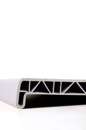 Подоконник "ПДК" А-КЛАСС САТИН 550 мм (1кап) (хлыст) #1