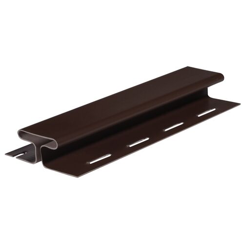 H-профиль к сайдингу FineBer  коричневый (RAL 8017) 3000 мм (1)