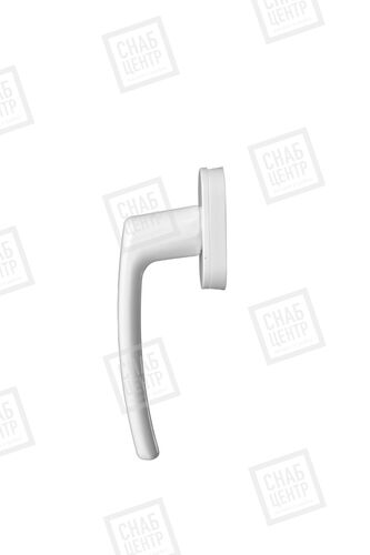 Ручка алюминиевая  8 поз."ЭРЕН, МЕСУТ" белая штифт 37 мм(1кор.-100шт.) #1