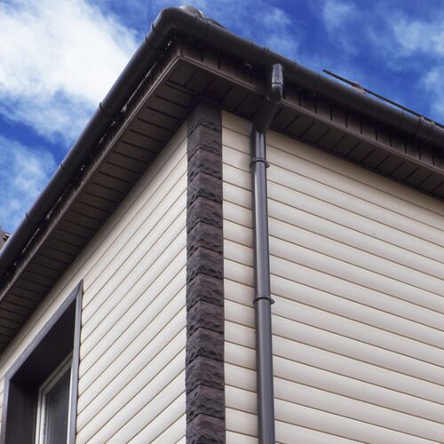 Наружный угол к фасадным панелям FineBer Доломит тёмно-коричневый #1