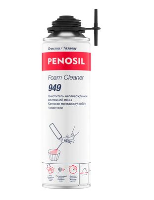 Очиститель монтажной пены неотверждённой PENOSIL Cleaner 949  500 мл (1)