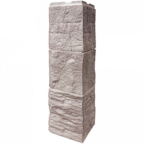 Угол наружный FINEBER Блок, светло-коричневый 589*155 (1)