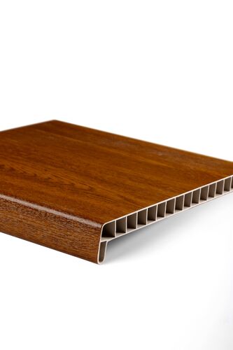 Подоконник золотой дуб 200 мм (хлыст) R #2