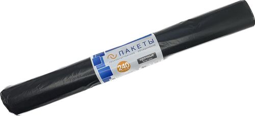 Мешки д/мусора 240л ПВД черные 45мкм (1)