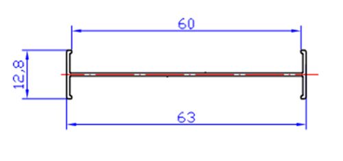 Двутавр 60х60 C640/36XL 9016 6м (1)