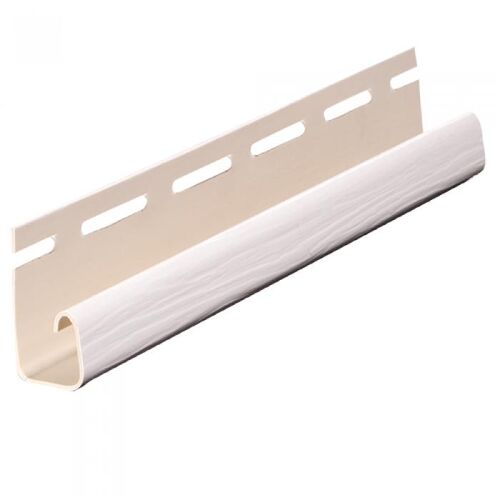 J-профиль к фасадной панели FineBer белый 3000мм (1)