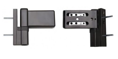 SC Петля дверная DH (KT-V) 120кг, коричневая RAL 8019 #1