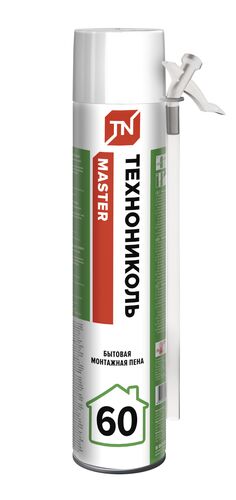 Пена монтажная бытовая ТЕХНОНИКОЛЬ  MASTER 60 (1)