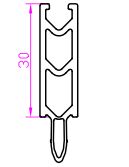 Термовставка 30мм L=6000 (1)