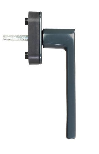 Ручка оконная REHAU алюминиевая 8 поз. MEDEA PLUS цвет Антрацит штифт 40мм(1кор.-20шт.) #2