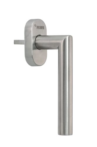 Ручка оконная REHAU из нержавеющей стали 4 поз. IONIX штифт 38мм(1кор.-28шт.) (1)