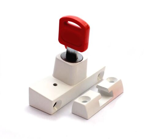 Оконный замок "Safe Lock" цвет белый, в блистере (1)