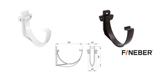Кронштейн желоба Коричневый (1)
