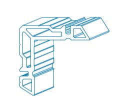 Угловая закладная 40,5 мм (1)