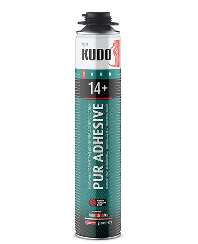 Клей-пена полиурет. монтажный професс. всесезонный KUDO PROFF 14+ APS (вес брутто 900гр) (1)