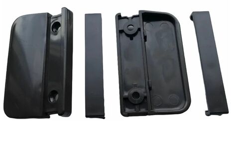 Ручка балконная пластиковая Черная (1)