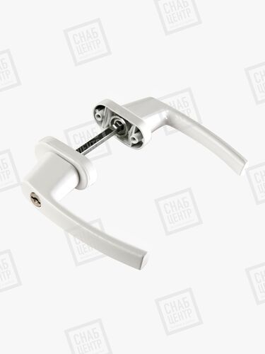 SC Балконный гарнитур симметричный белый с ключом (RAL9016) (1)